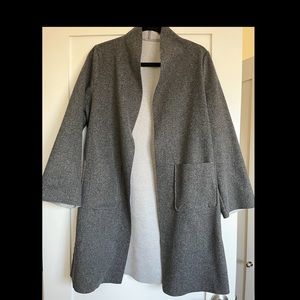 SHEIN GRAY PEA COAT